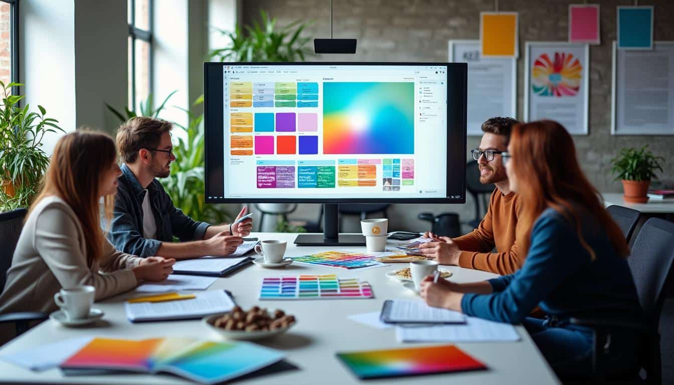 Illustration: Définition et enjeux de la charte graphique couleur