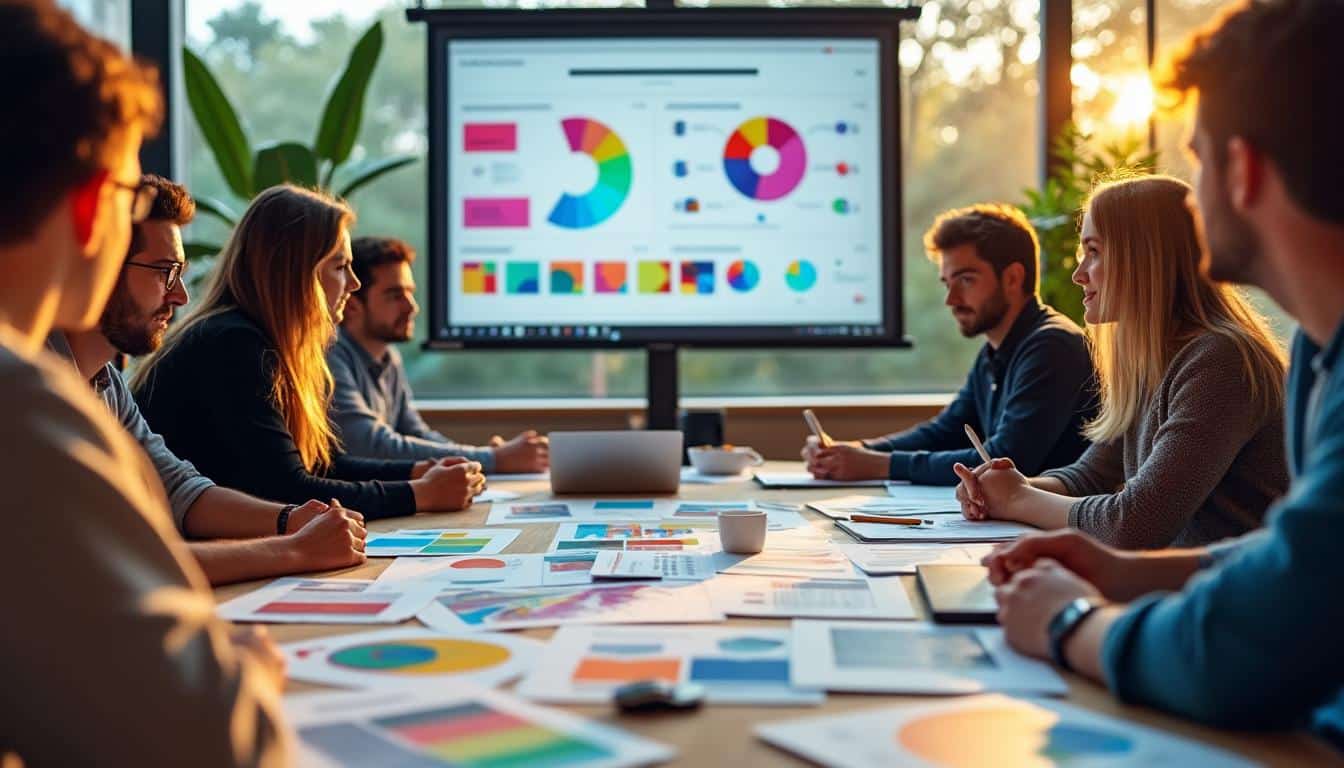 Illustration: Définition précise de la charte graphique et son importance en communication