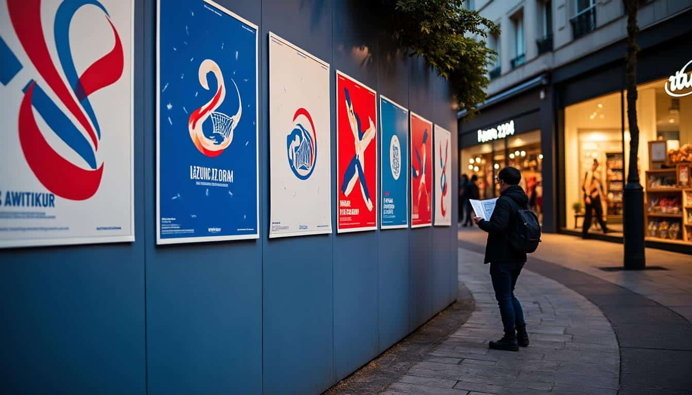 Illustration: Les éléments de l’identité visuelle des Jeux Olympiques de Paris 2024
