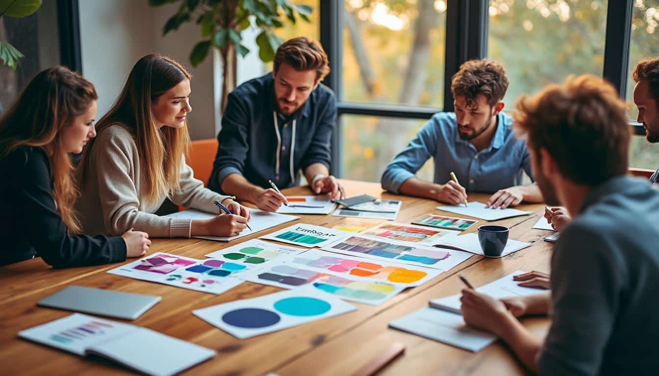 Illustration: Définition de la charte graphique et rôle dans l’identité visuelle