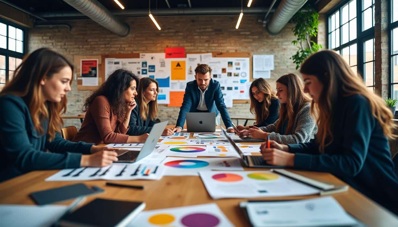 Illustration: Analyse préalable et audit pour développer une identité visuelle forte