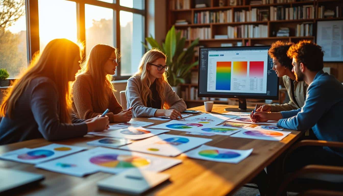Illustration: Comprendre la charte graphique et son importance pour la communication visuelle