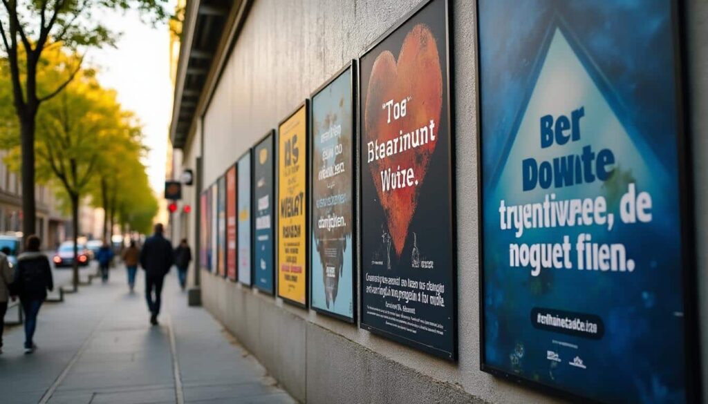 Exemples de design publicitaire tendance : inspirations et conseils 2024