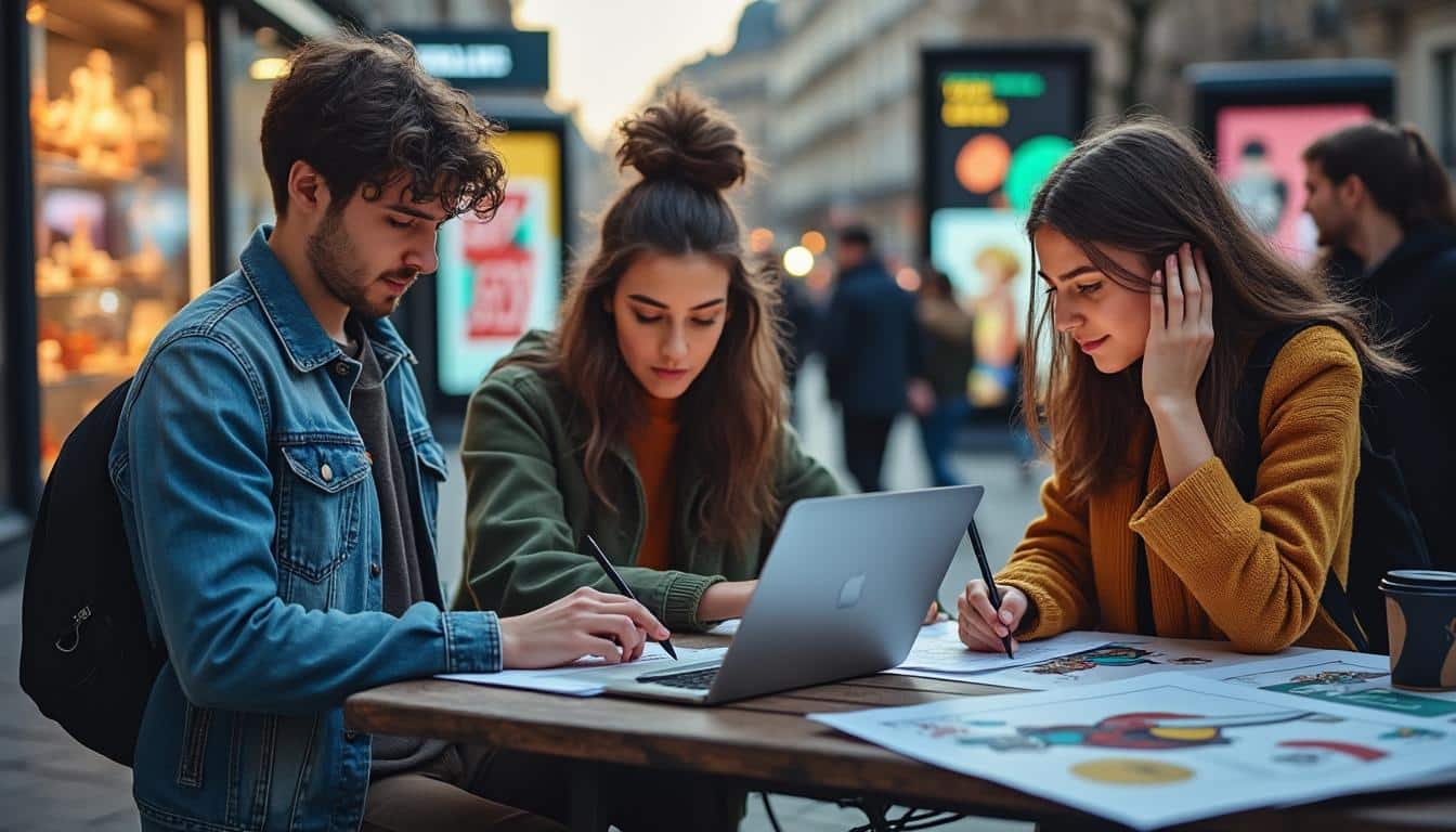 Illustration: Définition et contexte du futur du design publicitaire en France