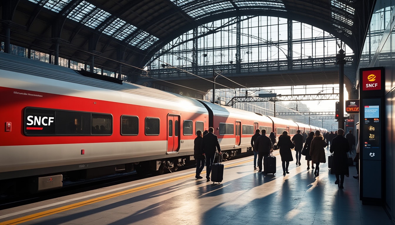 Illustration: Définir la charte graphique de la SNCF et son rôle dans l’identité visuelle