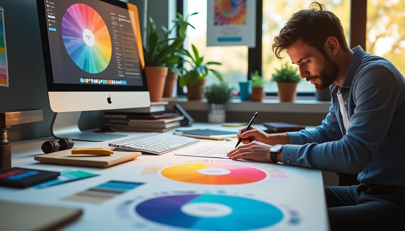Illustration: Définition et rôle de la couleur dans une charte graphique