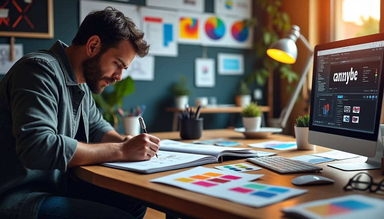 Illustration: L'importance du logo et de la charte graphique dans l'image de marque