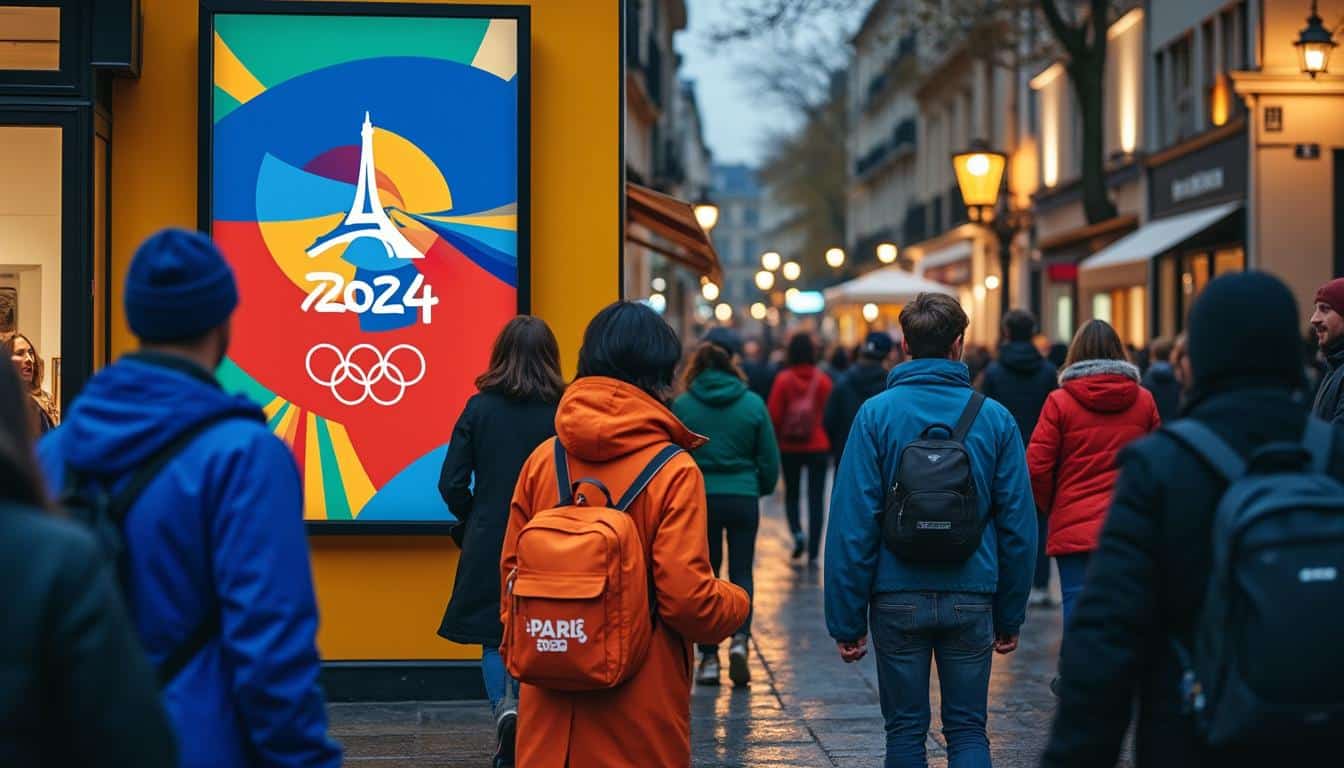Illustration: Plongée dans l’identité visuelle de Paris 2024 : symboles, couleurs et styles