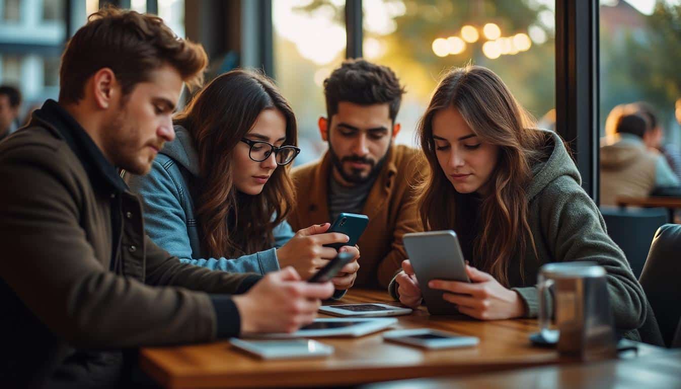 Illustration: Tour d’horizon des plateformes montantes à adoption rapide en vogue chez la Gen Z