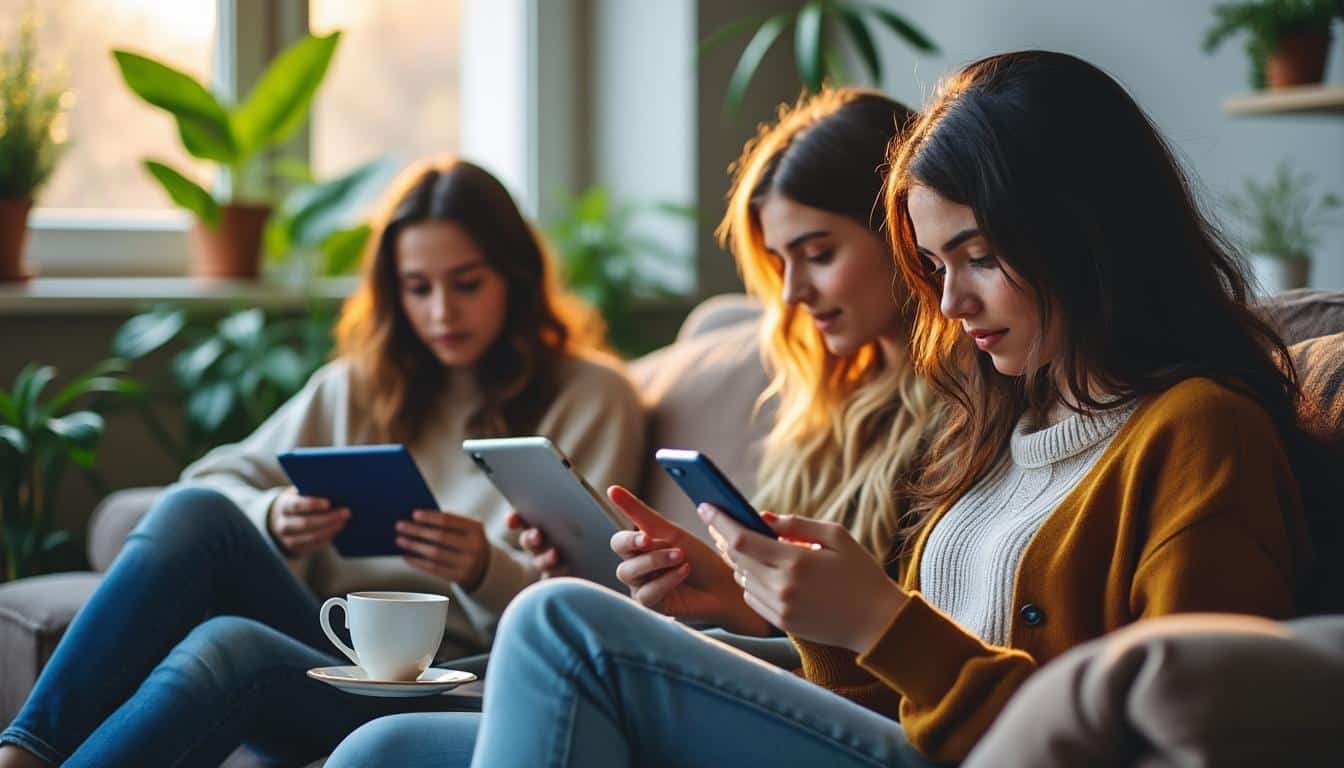 Illustration: Comment l’algorithme de personnalisation façonne l’expérience sur les plateformes montantes