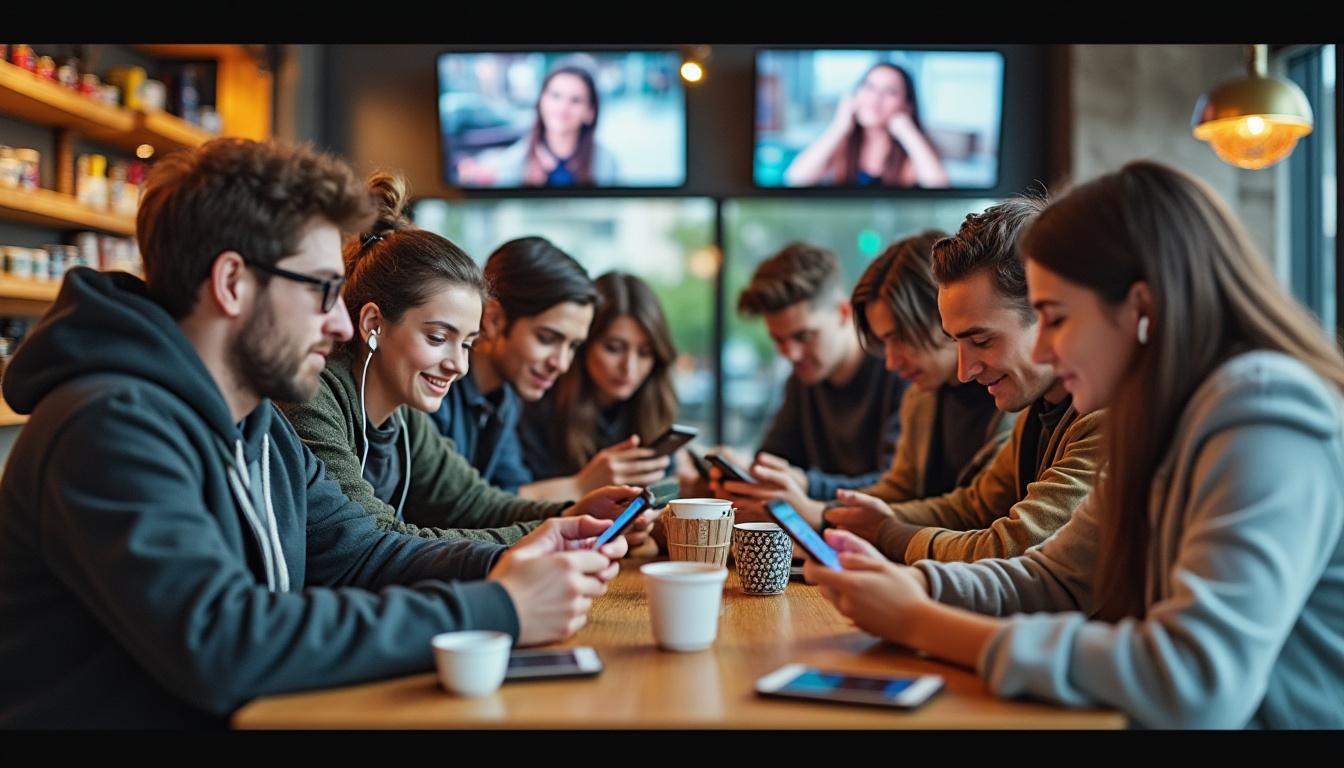 Illustration: Comprendre l’essor des plateformes montantes du contenu court et de la viralité