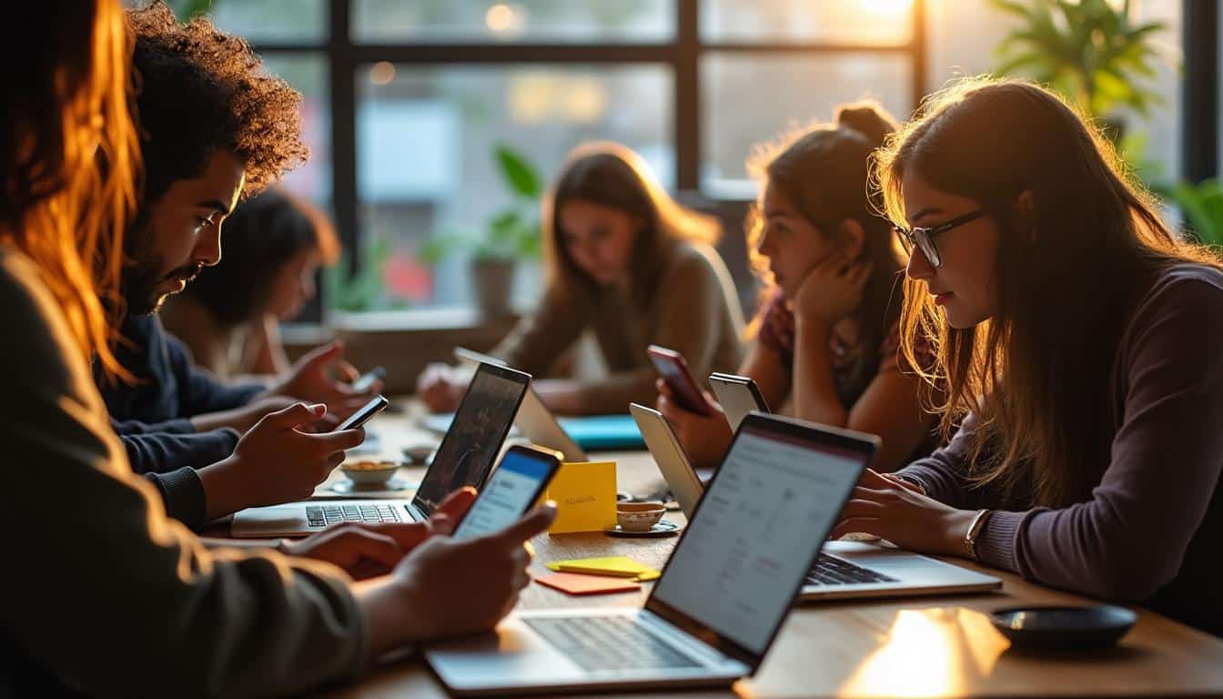 Illustration: Cartographie des plateformes montantes adaptées à l’influence des microcommunautés