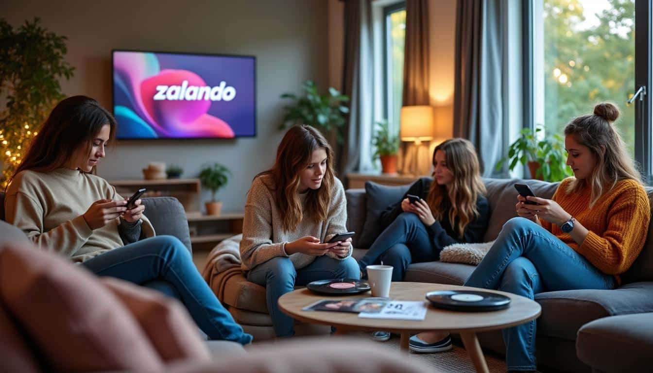 Illustration: Identifier la musique des différentes pubs Zalando en 2024 selon les saisons