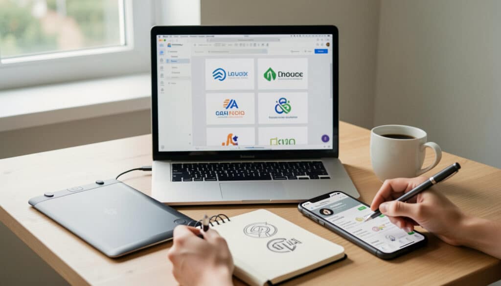 Création de logo avec une IA gratuite : comparatif